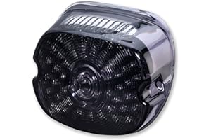 Germany Motorsports Motorrad Mini LED Rücklicht passend für Harley Davidson Modelle schwarz getönt e-geprüft