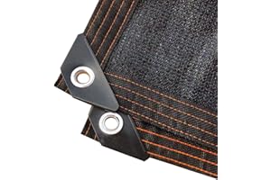 GEOVNE Premium 18-Pin Schattennetz,Beständiges Garden Schattiernetz,90-95% Shading Rate,mit ÖSen,Wasser und luftdurchlässig,für Patio-Carport im Freien,29 Größen Erhältlich (2x3m)