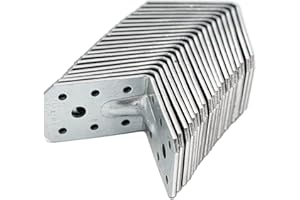 UINCLU KPL12 Schwerlast-Winkelverbinder mit Sicke 50x50x35x2,0 mm/Großpack / 20 Stk Stück