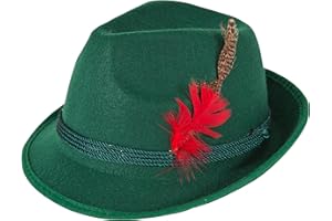 Wicked Costumes Adult Bavarian Beer Guy Oktoberfest Fancy Dress Hat