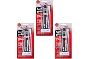 Realth Silicone Gasket Joint Maker 3 Pièce Haute température RTV 3,53 onces Rouge Ultra résistant à l'huile Joint de Bride Haute résistance pour la réparation de Motos Automobiles (SG213)