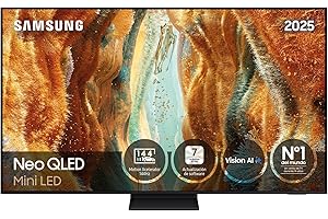 Samsung TV 75 Pulgadas Neo QLED QN74F 4K Mini LED Smart TV con Vision AI, Quantum Matrix Technology Slim y más de 500 Canales