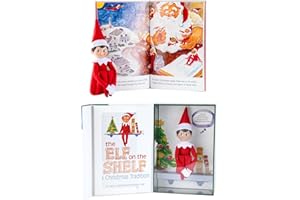 The Elf on the Shelf: A Christmas Tradition - Boy Scout Elf with Blue Eyes - Includes Artfully Illustrated Storybook, Keepsake Box and Official Adoption Certificate