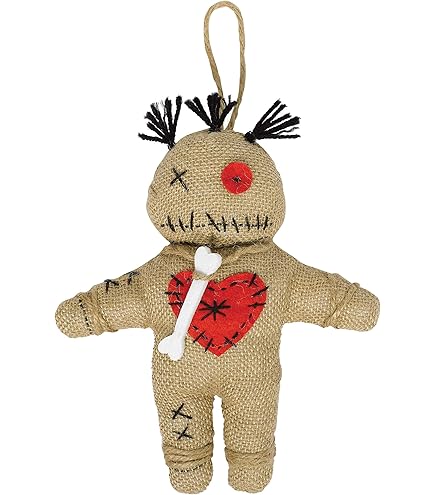 Donald Trump Voodoo Doll With 180 Pins - 7.9 Inch Novelty Stress Toy For Adults With Assorted Color Pins