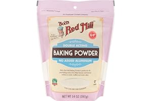 Bob's Red Mill - Double Acting Baking Powder, Gluten Free, No Added Aluminium, 397g Pouch