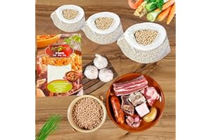 LACOSVI Pack 3 Bolsas Para Cocer Garbanzos Cocido Madrileño Y Caldos Malla Para Carne Bolsa De Red Para Cocinar Legumbres Verduras Hortalizas 3 Bolsas Reutilizables Para Cocinar Alimentos 1kg 2kg 3kg