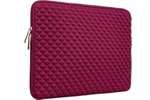 RAINYEAR MAKE LIFE EASIER RAINYEAR Custodia per laptop da 16 pollici Custodia protettiva imbottita antiurto Appositamente compatibile con 16 pollici MacBook Pro/Max M1 M2 M3 M4 A2141 A2485 A2780 A2991 A3403 A3186(Rosso)