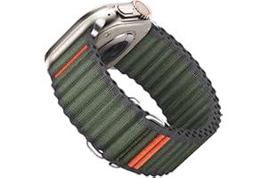 Suitisbest Sport Band Compatible for Apple Watch Ultra 3/2/1 Straps 49mm 46mm 45mm 44mm 42mm 40mm 41mm 38mm Men, Stretchy Nylon Loop with S-Hook for iWatch SE3 Series 11 10 9 8 7 6 5 4