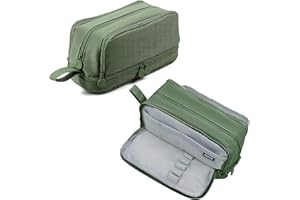 TZEKING Federmäppchen mit 4 Fächern - langlebige Pencil Case für Teenager, Kapazität-Reißverschluss- und Tragbarkeit-Schreibwaren-Tasche