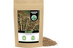 ALPI NATURE Dillsamen (500g), Dillsaat 100% naturrein, Gurkenkümmel natürlich ohne Zusätze, vegan