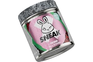 SNEAK | Strawberry Watermelon | Zero Sugar, Low-Calorie Energy Drink for Sustained Concentration & Focus | 40 Servings
