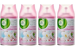 Air Wick Freshmatic automatisk påfyllningssprej, persikofärgade blommor, 4 delar 250 ml