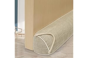‎HOOTOWN HooTown Zugluftstopper für türen, 92cm Schwerer Zugluftstopper tür Zugluftstopper Windstopper Türluftstopper für Schutz Zugstopper Türluftstopper Haustür Kältestopper für Türen & Fenster, Beige