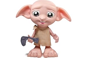 Wizarding World Harry Potter, Interactive Magical Dobby Elf Doll with Sock, over 30 Sounds and Phrases, 21.6cm, Kids’ Toys for Ages 6 and up
