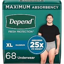 Depend Night Defense Adult Incontinence Underwear for Men ...