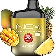 ANDS AIRBAR ZERO 6.5K Puffs - No Nicotine Vape - 0 Nicotine Disposable Vape Disposable - Zero Nicotine Disposable Vape - Long Lasting Nicotine Free Vape 0% Nicotine (1 PACK, PINEAPPLE MANGO)