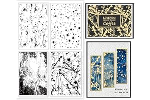 GLOBLELAND Decorativo Sfondo Trasparente Francobolli Neve Inchiostro DOT Sfondo Silicone Trasparente Timbro Trasparente Francobolli per Le Carte Che Fanno Fai da Te Scrapbooking Album