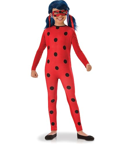 Kit Accessoires Miraculous Ladybug Pour Enfants - Sac, Breloque Tikki Et Masque - Taille Unique