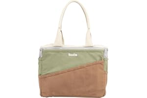 Soolla Studio Bag: Pottery Tool Bag & Craft Storage, Art Supply Organizer, Washable Tote, Knitting Yarn, Crochet Projects, 30 Pockets, 20+ Canvas Colors, Gift for Artists & Teachers (Good Earth)