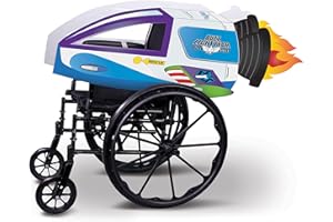 DISGUISE Buzz Lightyear Housse de fauteuil roulant adaptable Motif vaisseau spatial