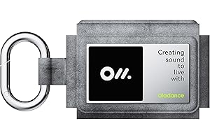 Oladance Mini Case for OWS 1/OWS 2/OWS Pro Open Earbuds, Portable Carrying Case, Flexible Hook Compatible, Compact and Lightweight, 100% Environmental-Friendly Recyclable Materials, Grey