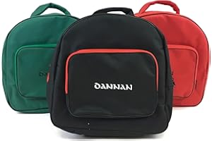 Deluxe Dannan Padded Bodhran Case Bag with Shoulder Straps and Storage Pocket 16" (3 Colours) (Green)