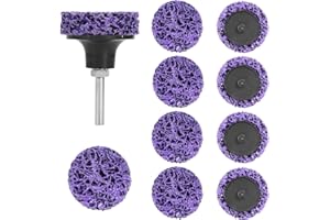 AICOIMY 50mm CSD Grobschleifscheibe, 50mm CSD Scheibe Schleifscheibe für Schleifen Polieren Rostentfernung zum Metall Stahl Edelstahl(Lila)