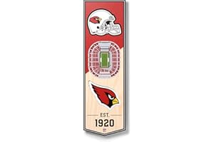 YouTheFan NFL 3D Stadion Banner, 15,2 x 48,3 cm