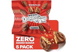 ‎NEOH NEOH Drageelinos Schokoladenkekse von RAF Camora | KEIN Zuckerzusatz & frei von Palmöl | 1g Zucker & 100 kcal pro Portion | Keto-freundlich, Low-Carb, ballaststoffreich | 5 Pack