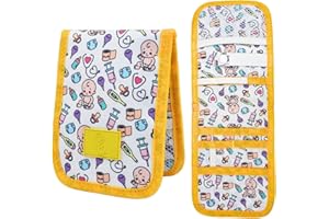 Ph Pro Heat Porta Penne Infermieri da Tasca - Infermiere Accessori con Calamite - Organizer Infermiere - Porta Oggetti Infermiera Tasca. (Bebé Amarillo)