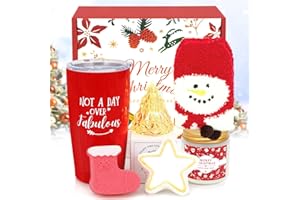 MUJUZE Geschenkset Frauen Weihnachten,Thermobecher weihnachten Geschenke für Frauen,Christmas Gifts for Women,Weihnachten Geschenk für Beste Freundin,Kollegen,Freundinnen,Schwester,Mama Geschenkideen