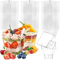 LYLIDIA Bicchieri da Cocktail Plastica 30 Pezzi Bicchieri di Plastica