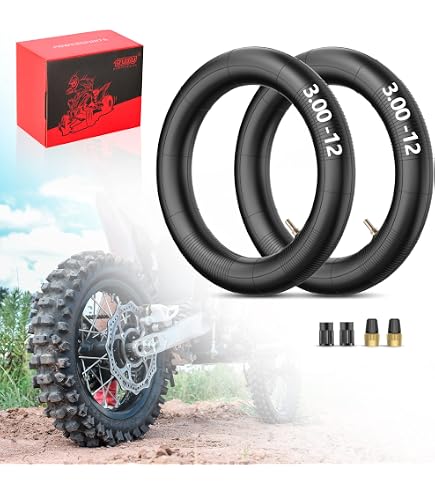 2 Set 3.00-10 Tires with Tubes front and rear for Mini Trail Bike Off 2 Set 3.00-10 Tires with Tubes front and rear for Mini Trail Bike Off