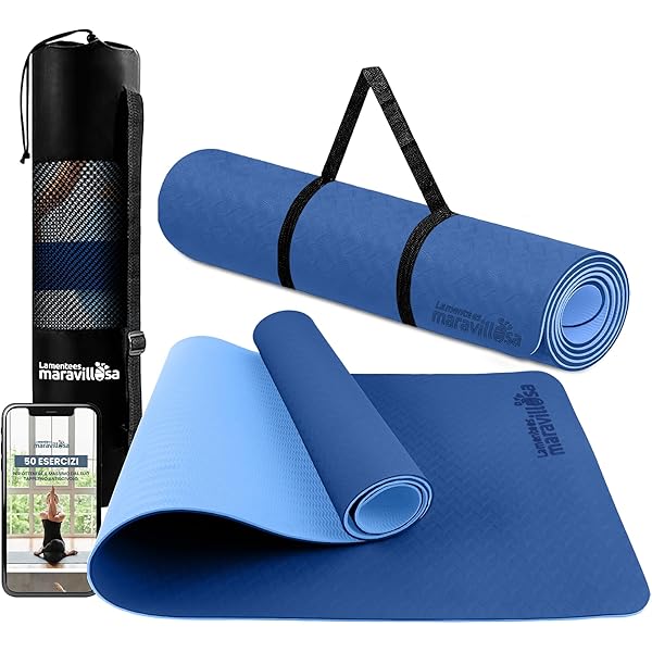 Cinghia Porta Tappetino Yoga - Regolabile In Cotone, 150cm X 3.8cm, Nera, Per Trasporto Facile