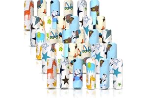 OMILION [Pack 30] Muselinas Bebé 100% Algodón - Gasas para Recién Nacidos de 17 x 25 cm. Suaves para Bebés y Mamás. No Irritan la Piel. Perfectas para Lactancia o como Toallas. Reutilizables y Lavables