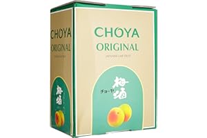‎CHOYA Choya Original japanischer Pflaumenwein (Weinhaltiges Getränk, Ume Frucht, fruchtig, süß, 10% vol.) 1er Pack, Bag in Box (1 x 5 l)