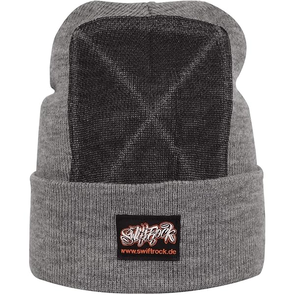 Swift Rock Two Tone Breakdance Headspin Beanie Black