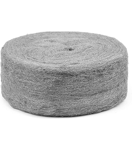 Laine Acier Pour Souris, Paille de Fer 000, Laine de Verre et Fil Acier Anti-Souris pour Trous et Fissures dans les Maisons, Garages et Jardins Laine Acier Pour Souris, Paille de Fer 000, Laine de Verre et Fil Acier Anti-Souris pour Trous et Fissures dans les Maisons, Garages et Jardins