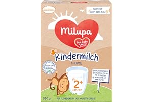 ‎MILUPA Milupa Milumil Kindermilch 2+ – Ab 1 Jahr – Für Kleinkinder in der Wachstumsphase - 5 x 550 g