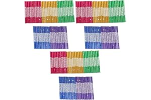 Angoily Varillas sonoras para carillones de viento para manualidades: 150 piezas de tubos de carillón de viento para manualidades, tubos de aluminio, tubos vacíos, kit de piezas (color aleatorio)