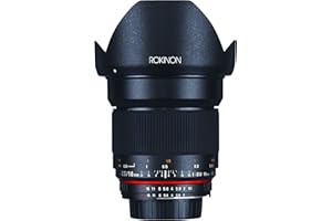 Rokinon 16M-P 16mm f/2.0 Aspherical Wide Angle Lens for Pentax KAF Cameras,Black