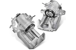 FRANKBERG 2x pinza de freno trasera izquierda pinza de freno para A6 Q-u-a-t-t-r-o 4B C5 Allroad Q-u-a-t-t-r-o 4BH C5 P-a-s-s-a-t 3B 4-M-o-t-i-o-n 1997-2005 8E0615423A SOLO para 4-M-o-t-i-o-n/tracción total