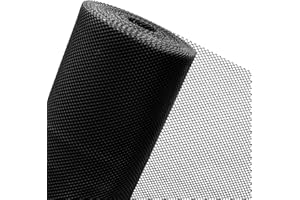 HaGa® Maulwurfgitter - 1,2 m Breite - Meterware - Schwarz - Schutz vor Maulwürfen - 7 mm Maschenbreite