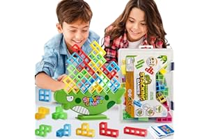 Lktvys 48 Stück Tower -Game for Kids, Suitable for Team Tower Game for Children and Adults
