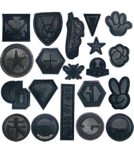 Ahornblatt Aufnäher Set - 10 Stück Zum Aufbügeln Oder Nähen