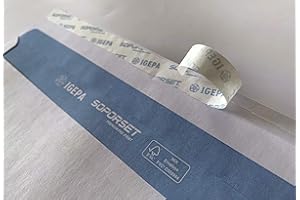 umschlag-discount – buste lettere bianche senza finestra di visualizzazzione per fatture, offerte & Co – 100 buste autoadesive con dimensioni 220 x 110 mm (DIN lunghe) – ottime per stampanti laser