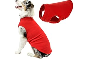 Gooby Stretch Fleece Pull Over frío Perro Chaleco,