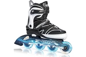 ‎2PM SPORTS 2PM SPORTS Verstellbar Inliner für Kinder, Mädchen und Jungen Inline Skates mit leichten Rollschuhe für Damen/Herren Anfänger