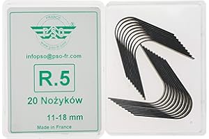 PSO Schneidemesser für Reifen Rillfit Rubber Cut Reifen Nachschneidmesser Profilmesser (R5 11-18mm)