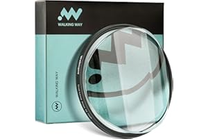 WALKING WAY WalkingWay Filtr 77 mm Dwustronny z efektem rozciągania Filtr pryzmatowy ze szkła optycznego K9 do kamer z efektem opóźnienia przy dłuższych ekspozycjach